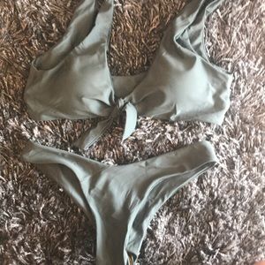 NEW Dark Gray Bikini Set